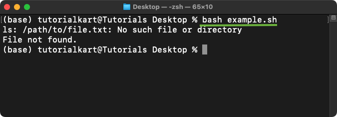 Using Exit Status Codes in Bash Scripts - Checking Command Success